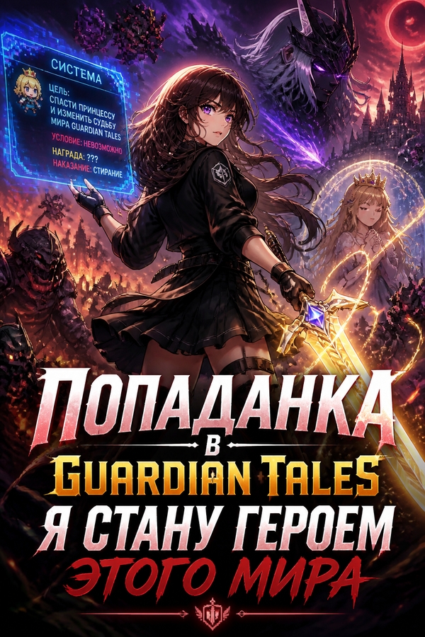Попаданка в Guardian Tales: Я стану героем этого мира - обложка ранобэ читать онлайн