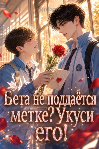 Бета не поддаётся метке? Укуси его! - обкладинка ранобе читати онлайн