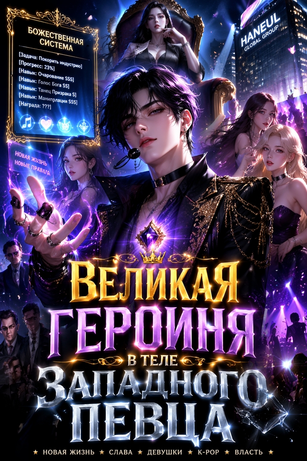 Великая героиня в теле западного певца - обложка ранобэ читать онлайн