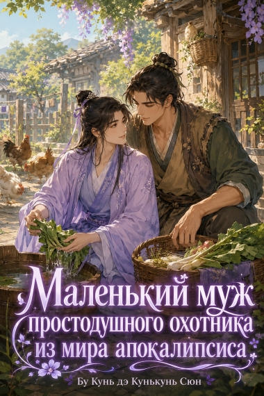 Маленький муж простодушного охотника из мира апокалипсиса - обложка ранобэ читать онлайн