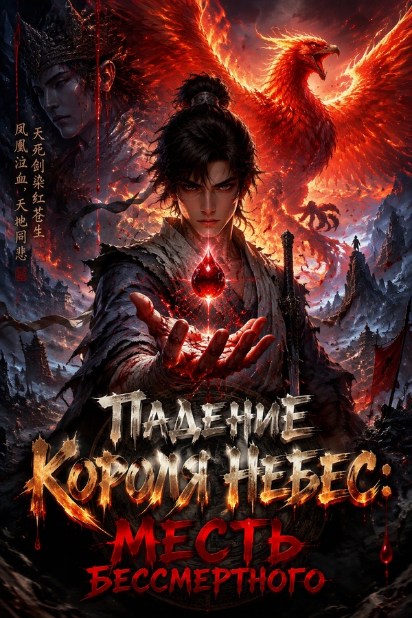 Падение Короля Небес: Месть бессмертного - обложка ранобэ читать онлайн