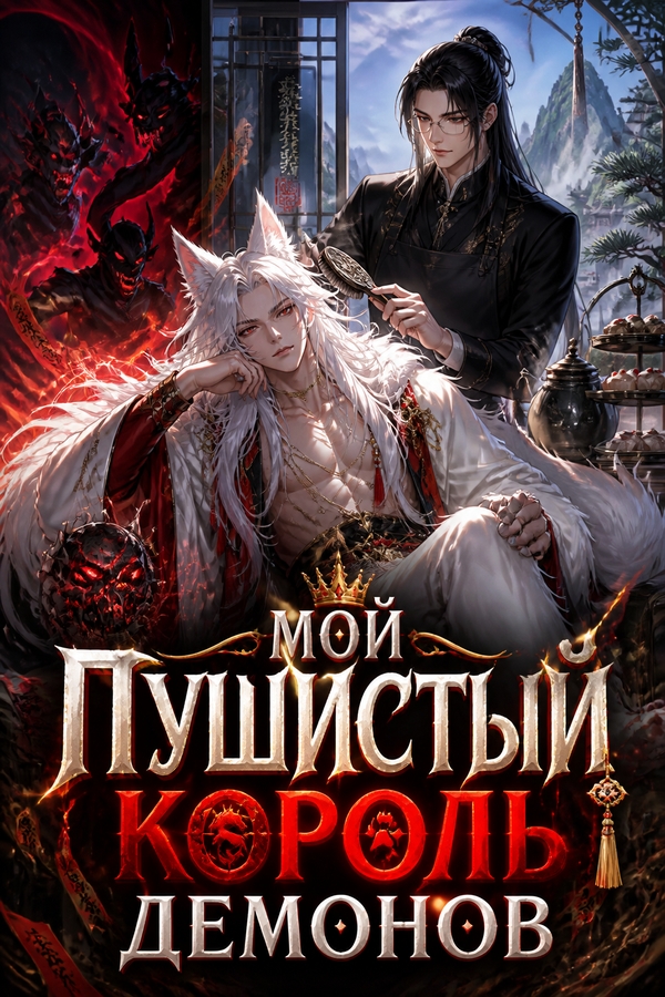 Мой пушистый король демонов - обкладинка ранобе читати онлайн