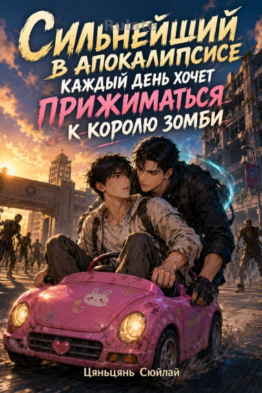 Сильнейший в апокалипсисе каждый день хочет прижиматься к королю зомби - обложка ранобэ читать онлайн