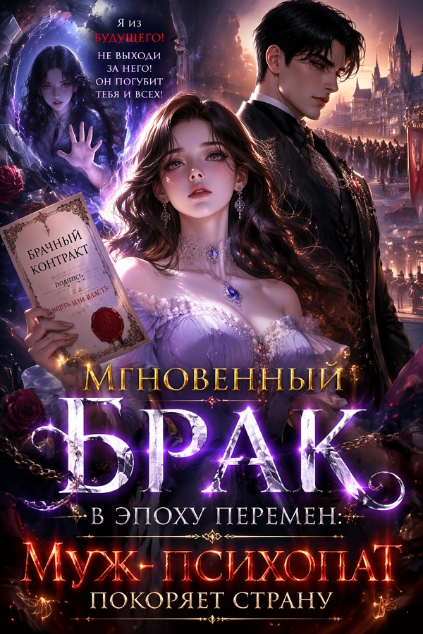 Мгновенный брак в эпоху перемен: Муж-психопат покоряет страну - обложка ранобэ читать онлайн