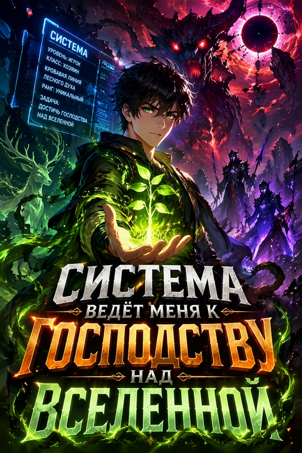 Система ведёт меня к господству над Вселенной - обложка ранобэ читать онлайн