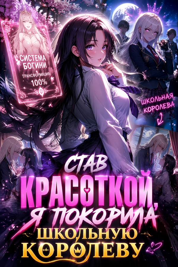 Став красоткой, я покорила школьную королеву - обложка ранобэ читать онлайн