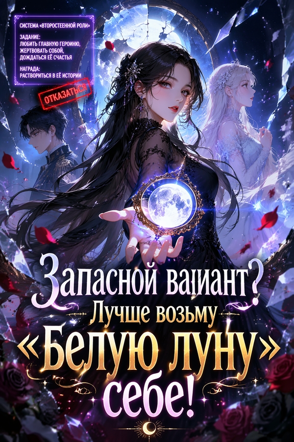 Запасной вариант? Лучше возьму «белую луну» себе! - обложка ранобэ читать онлайн