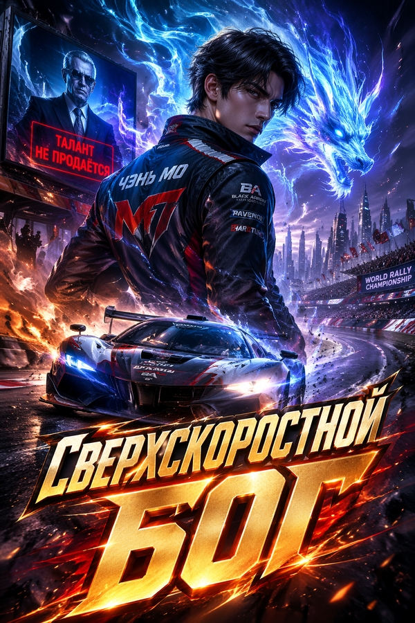 Сверхскоростной бог - обложка ранобэ читать онлайн