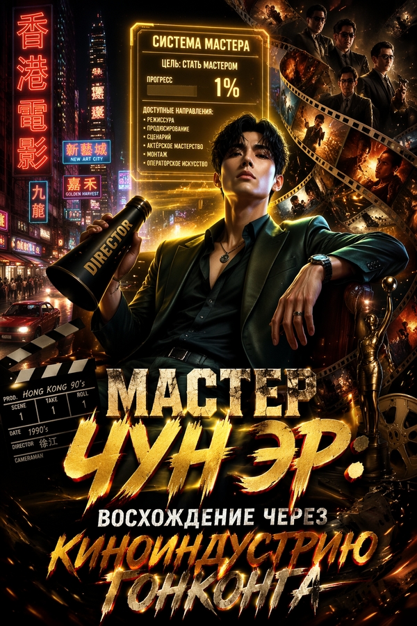 Мастер Чун Эр: Восхождение через киноиндустрию Гонконга - обложка ранобэ читать онлайн