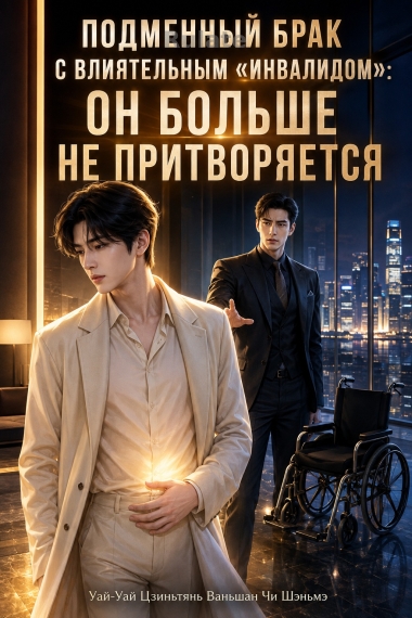 Подменный брак с влиятельным «инвалидом»: он больше не притворяется - обкладинка ранобе читати онлайн