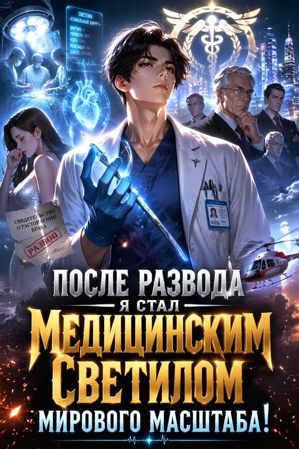 После развода я стал медицинским светилом мирового масштаба! - обложка ранобэ читать онлайн