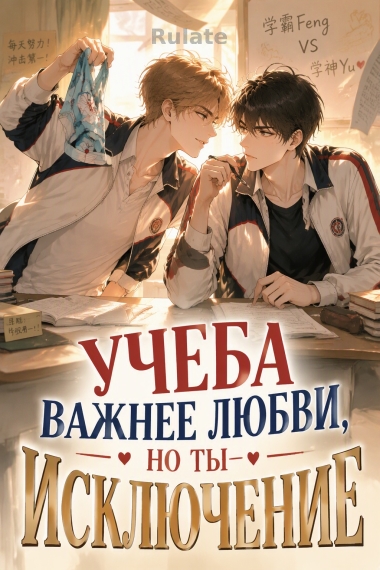Учеба важнее любви, но ты — исключение - обложка ранобэ читать онлайн