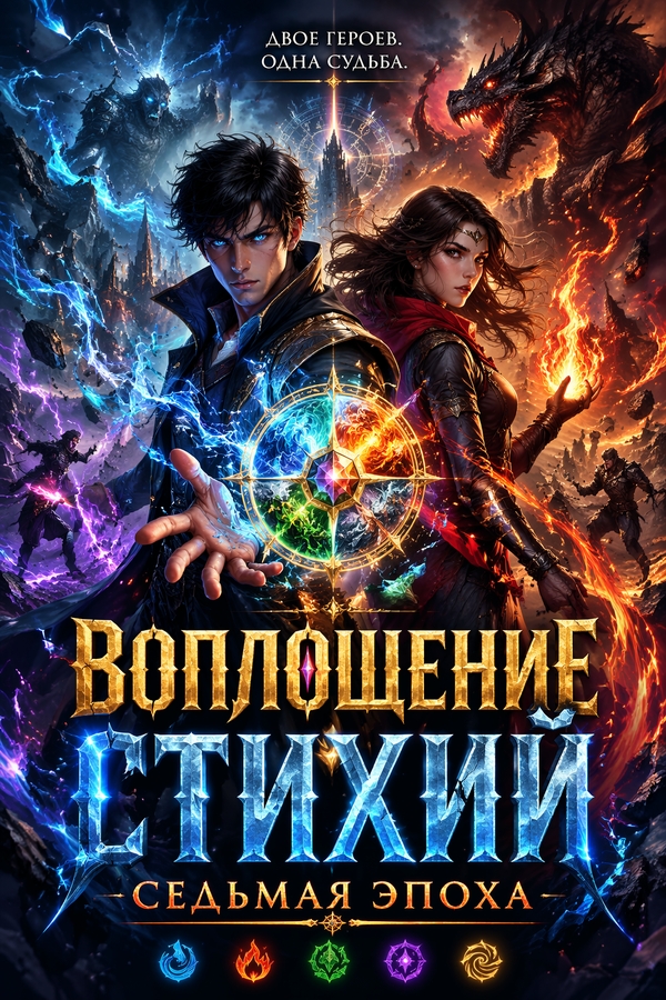 Воплощение стихий: Седьмая эпоха - обложка ранобэ читать онлайн