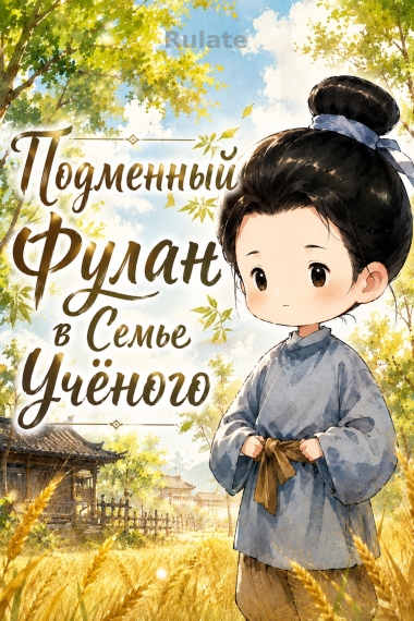 Подменный Фулан в Семье Учёного - обложка ранобэ читать онлайн