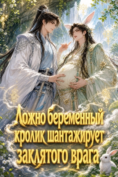 Ложно беременный кролик шантажирует заклятого врага - обложка ранобэ читать онлайн