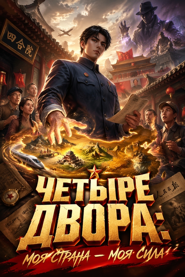 Четыре двора: Моя страна — моя сила - обложка ранобэ читать онлайн