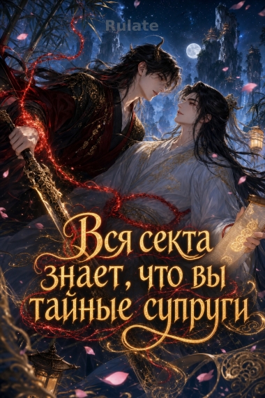 Вся секты знает, что вы тайные супруги - обложка ранобэ читать онлайн