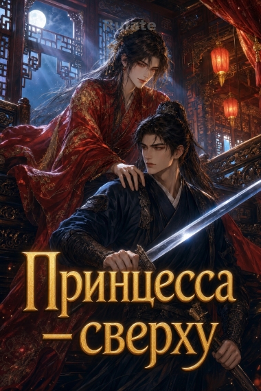 Принцесса — сверху - обкладинка ранобе читати онлайн