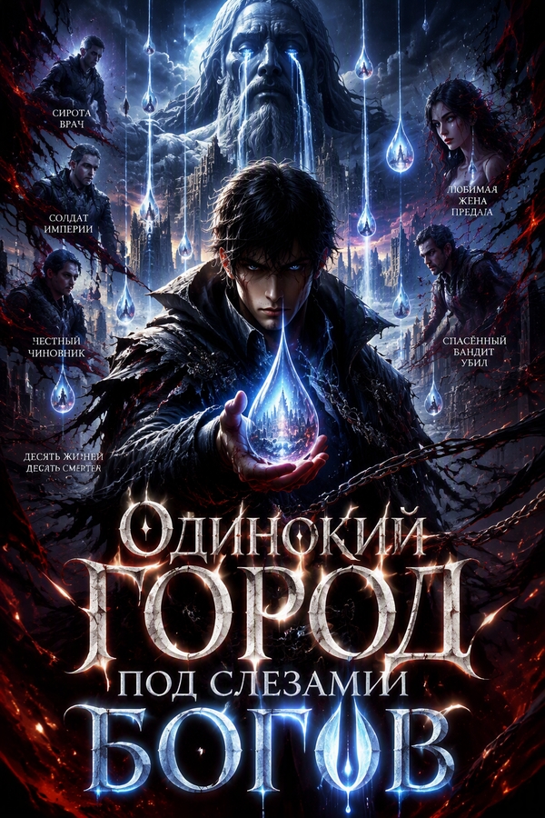 Одинокий город под слезами богов - обложка ранобэ читать онлайн