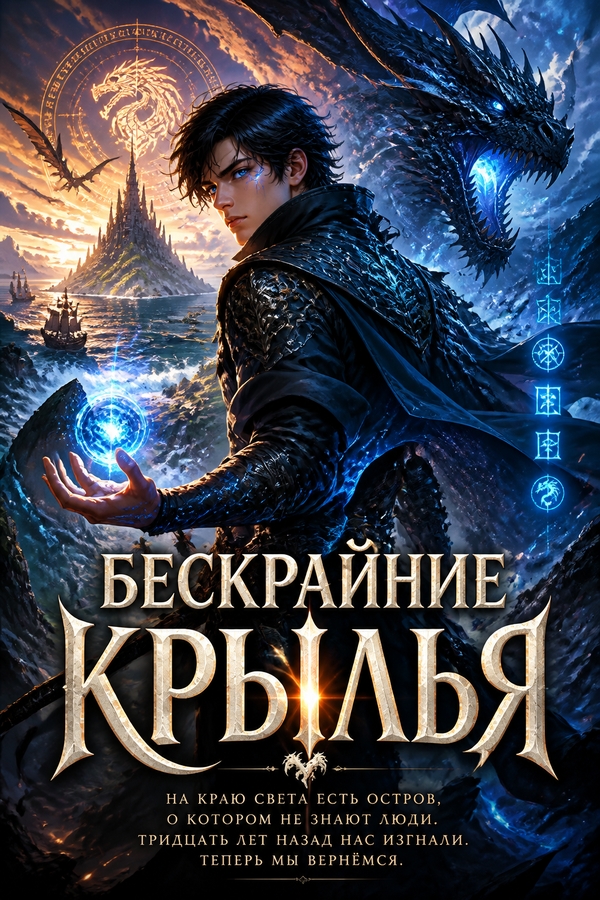 Бескрайние Крылья - обложка ранобэ читать онлайн