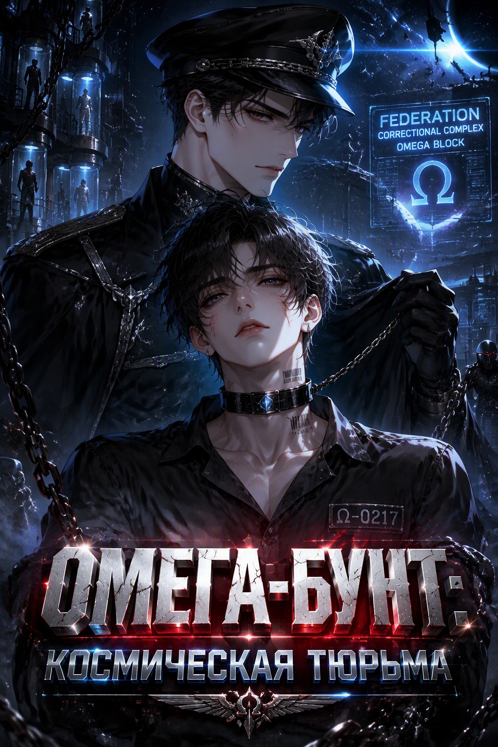 Омега-бунт: Космическая тюрьма - обложка ранобэ читать онлайн