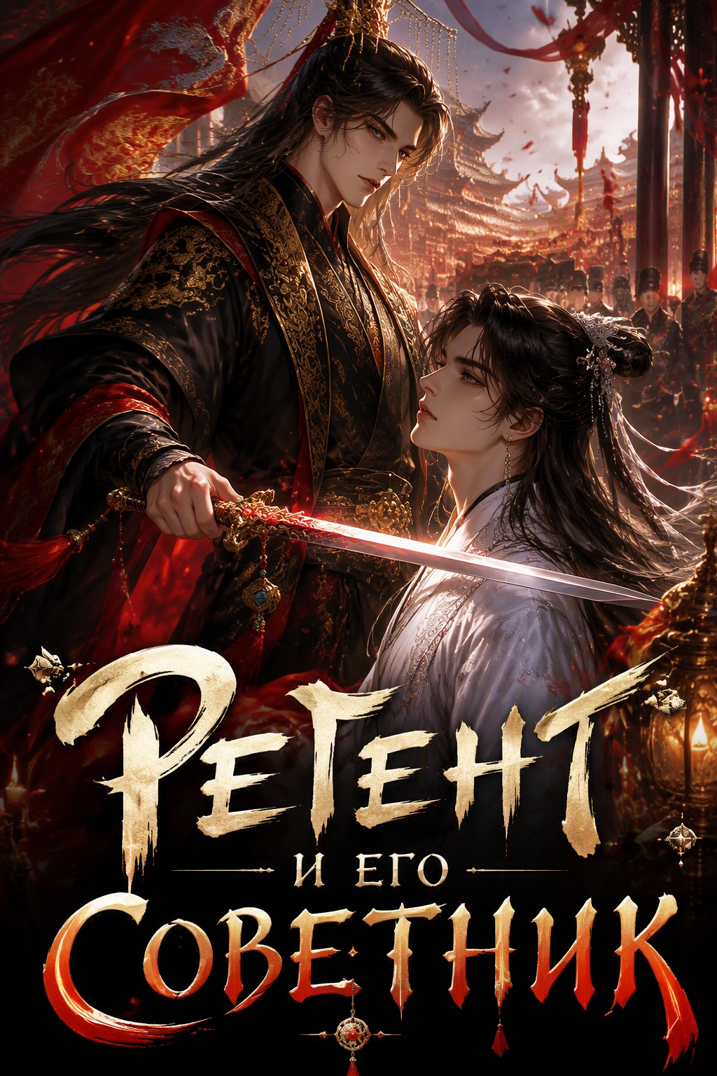 Регент и его советник - обложка ранобэ читать онлайн