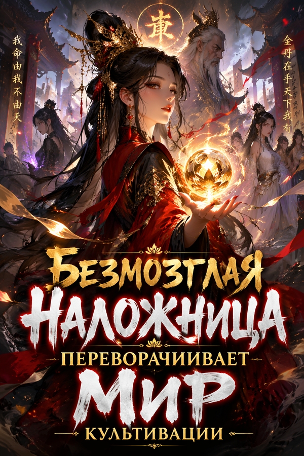 Безмозглая наложница переворачивает мир культивации - обложка ранобэ читать онлайн