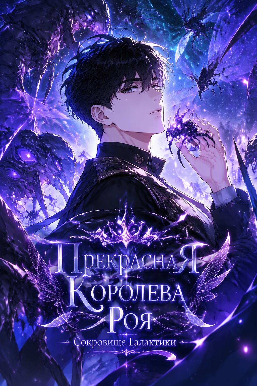 Прекрасная Королева Роя — Сокровище Галактики - обложка ранобэ читать онлайн
