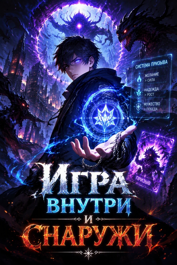 Игра внутри и снаружи - обложка ранобэ читать онлайн