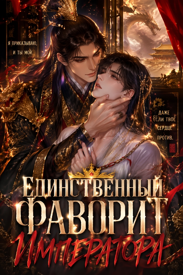Единственный фаворит императора - обложка ранобэ читать онлайн