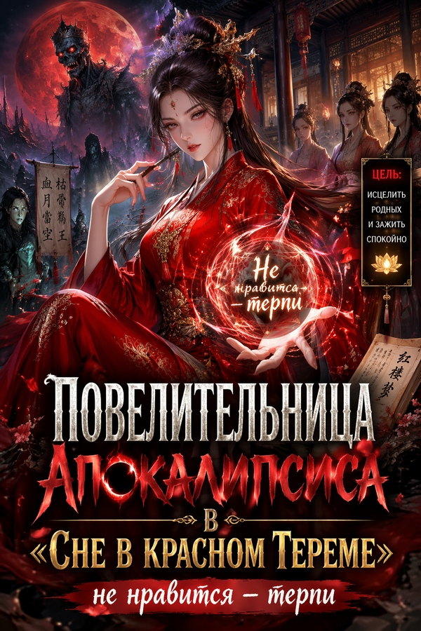 Повелительница апокалипсиса в «Сне в красном тереме»: не нравится — терпи - обложка ранобэ читать онлайн