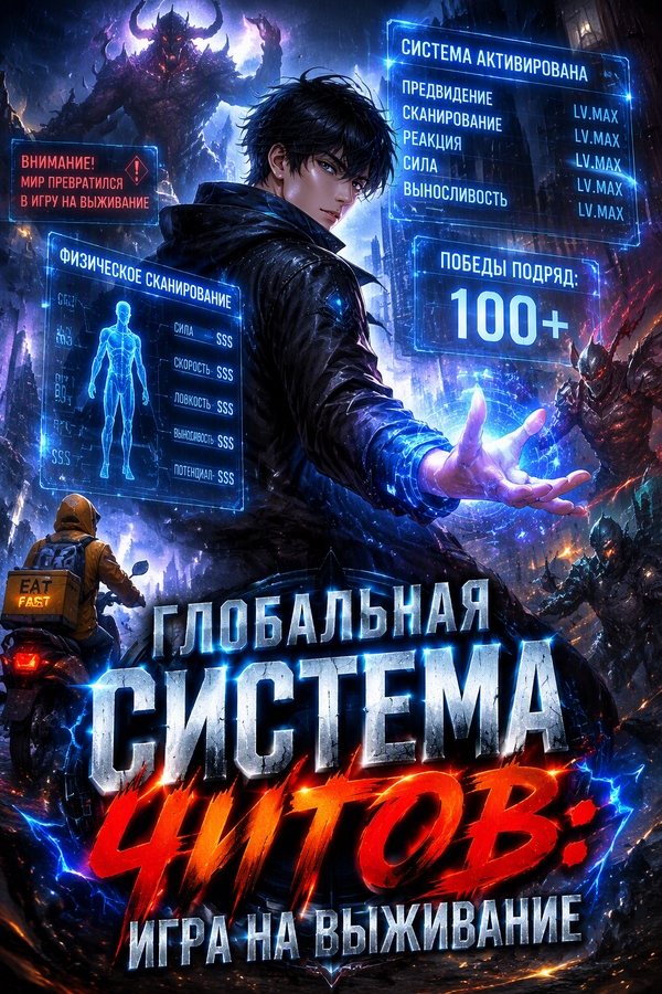 Глобальная система читов: игра на выживание - обложка ранобэ читать онлайн