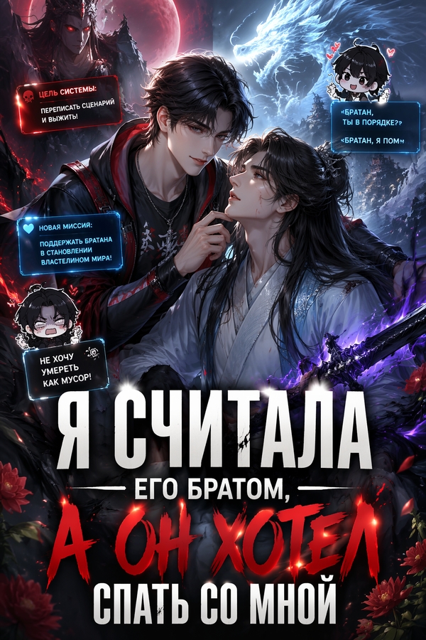 Я считала его братом, а он хотел спать со мной - обложка ранобэ читать онлайн