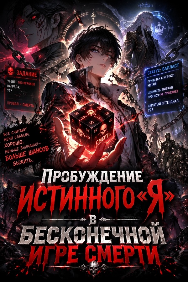 Пробуждение истинного «Я» в бесконечной игре смерти - обложка ранобэ читать онлайн