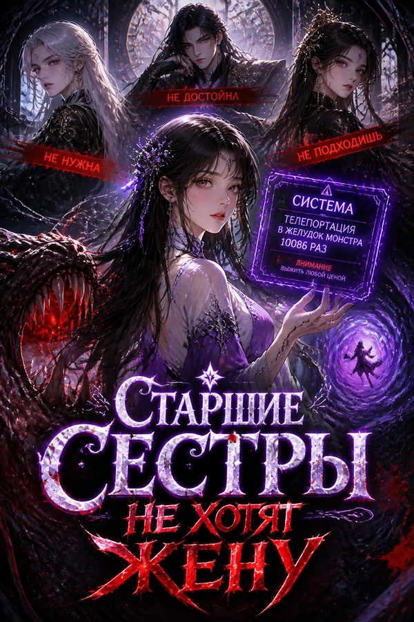 Старшие сёстры не хотят жену - обложка ранобэ читать онлайн