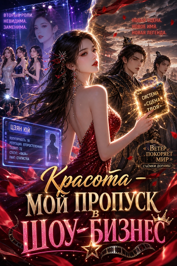 Красота — мой пропуск в шоу-бизнес - обложка ранобэ читать онлайн