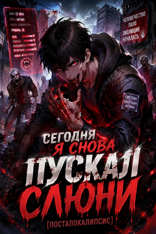 Сегодня я снова пускал слюни [Постапокалипсис] - обложка ранобэ читать онлайн