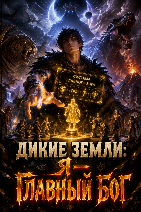 Дикие земли: Я — Главный Бог - обложка ранобэ читать онлайн