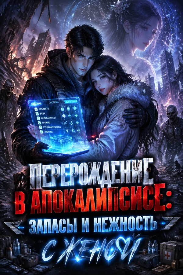 Перерождение в апокалипсисе: запасы и нежность с женой - обложка ранобэ читать онлайн