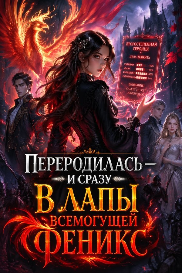 Переродилась — и сразу в лапы всемогущей Феникс - обложка ранобэ читать онлайн