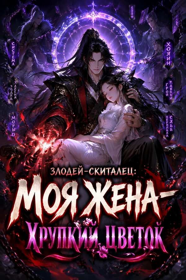 Злодей-скиталец: моя жена — хрупкий цветок - обложка ранобэ читать онлайн