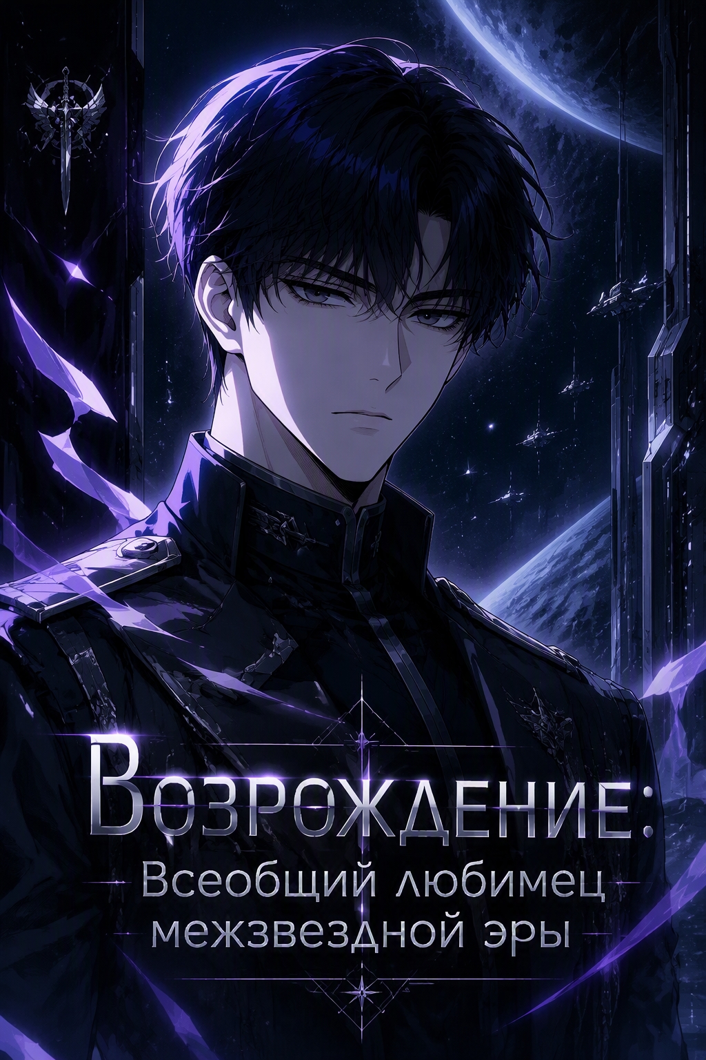 Возрождение: Всеобщий любимец межзвездной эры - обложка ранобэ читать онлайн