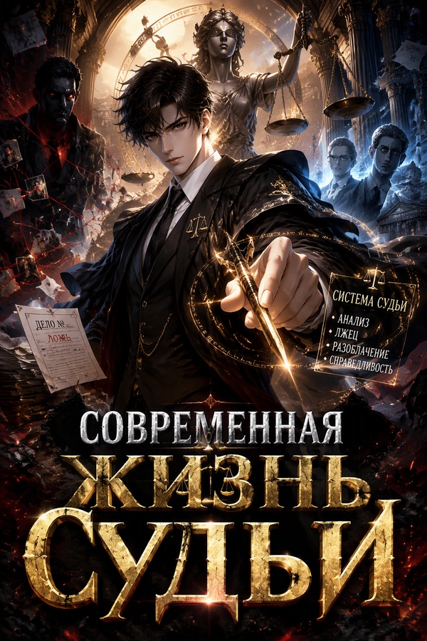 Современная жизнь судьи - обложка ранобэ читать онлайн