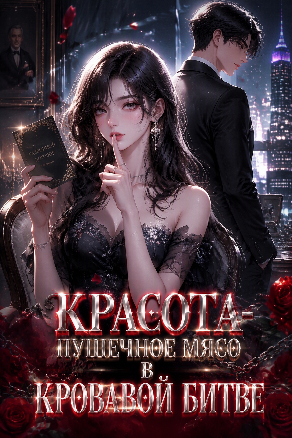 Красота-пушечное мясо в кровавой битве - обложка ранобэ читать онлайн