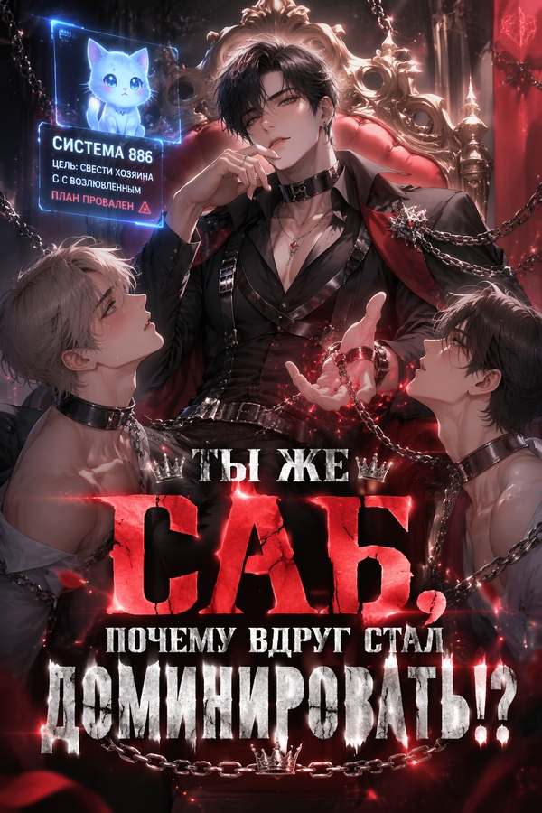 Ты же саб, почему вдруг стал доминировать!? - обложка ранобэ читать онлайн