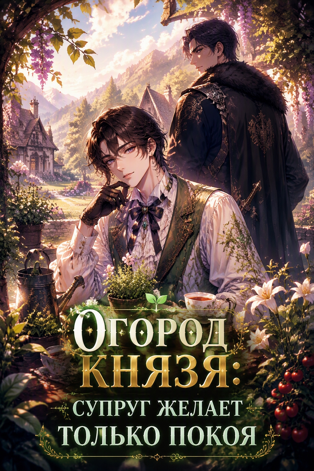 Огород князя: Супруг желает только покоя - обложка ранобэ читать онлайн