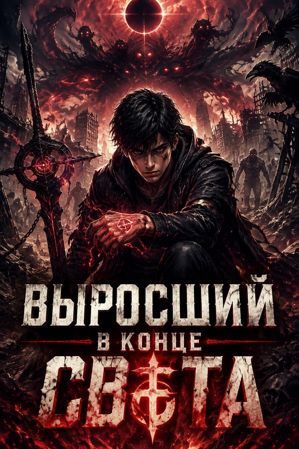 Выросший в конце света - обложка ранобэ читать онлайн
