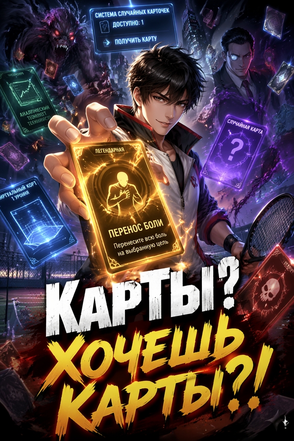 Карты? Хочешь карты?! - обложка ранобэ читать онлайн