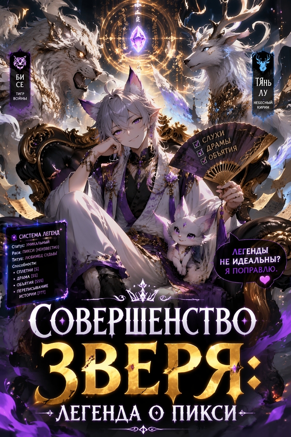 Совершенство Зверя: Легенда о Пикси - обложка ранобэ читать онлайн
