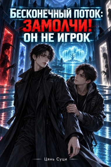 Бесконечный поток: Замолчи! Он не игрок - обложка ранобэ читать онлайн